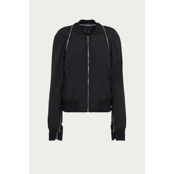 NEW IANUA adina bomber jacket in black - Picture 2 of 5